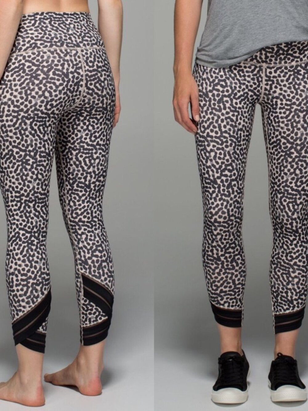 Lululemon High Times Pant Ace Spot Grain Black